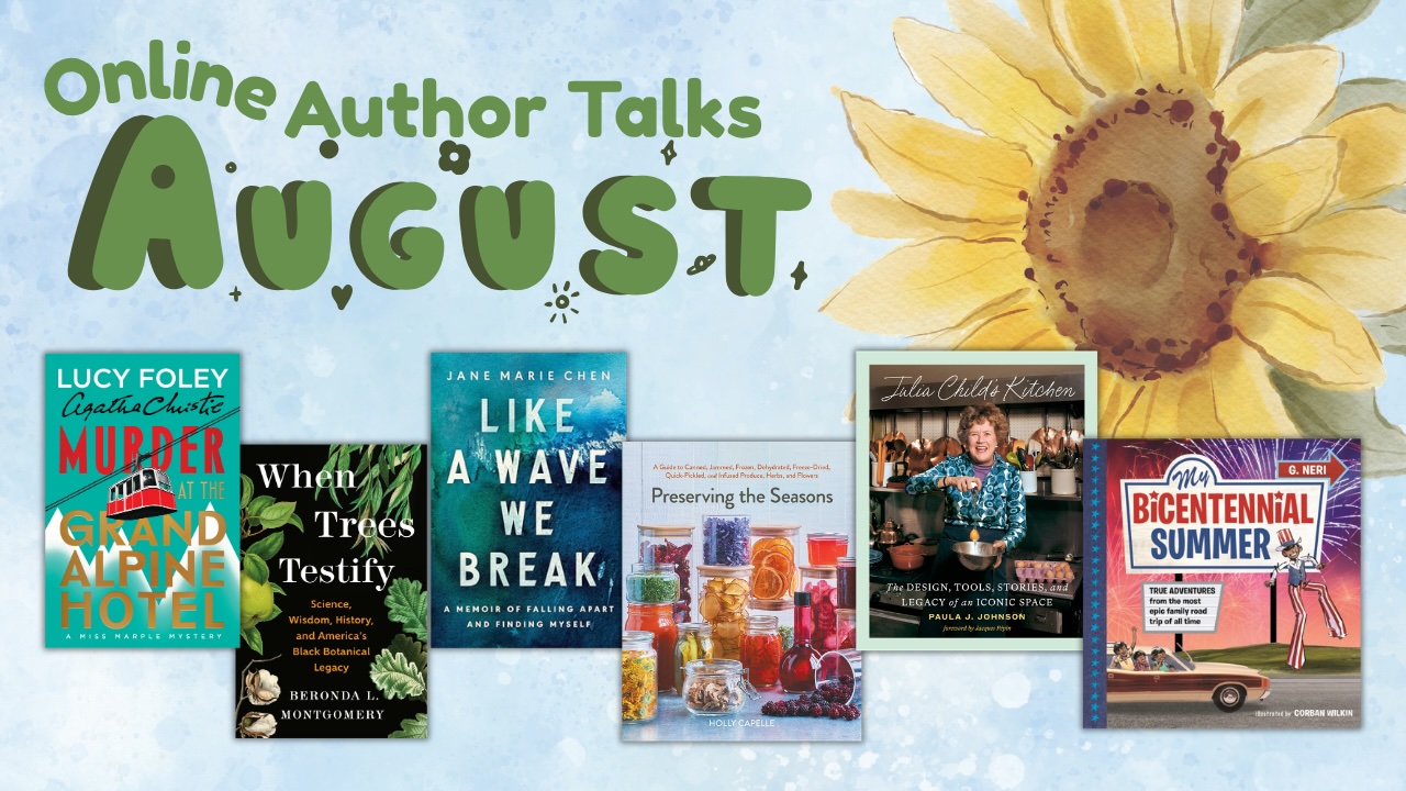 Featured Image for “August Author Talks”
